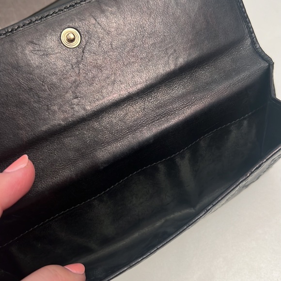 GUCCI Leather Wallet with Gold Hardware in the box 7.5”x4” - Picture 12 of 13